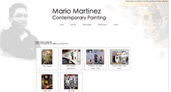 Desktop Screenshot of mmartinezpainting.com